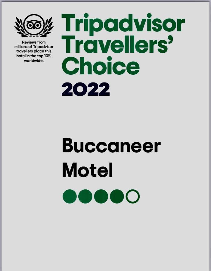 Buccaneer Motel Entrance Exterior foto